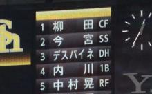 【パCSfinal第5戦】ソフトバンク柳田が復帰即「１番センター」スタメン