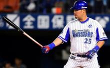 筒香嘉智(26) 　通算698試合 .286(2467-705) 138本 445打点 OPS.897