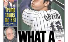大谷、ＮＹ紙の一面を飾る！