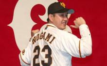 【悲報】巨人に移籍した野上さん、山口俊さんと同様に左並べれば簡単に打てることが判明 	
