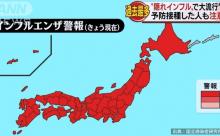現在のインフルエンザ警報レベルｗｗｗｗ