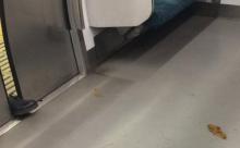 【画像あり】山手線の電車内でウンコ発見！！！
