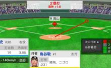阪神・鳥谷、追加点となるタイムリーツーベース！