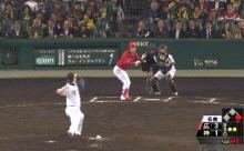 【GIF】岡田がバント失敗した時の緒方監督wwwwww