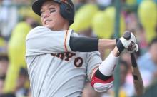 巨人･坂本勇人は理想的な1番打者！.352 5本 31打点 OPS.935 	