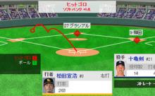 十亀、松田をタイムリーヒットに抑える 	