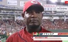 広島・フランスア、月間登板プロ野球記録まであと1 	