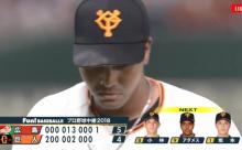 上原澤村アダメスという借金12もつくる勝ちパターンwww