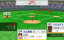 阪神・大山、タイムリーツーベース！