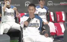 日ハム中田翔　3試合 .214(14-3) 9打点 	
