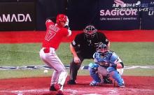 大谷翔平、ツーベース！！今日2安打の活躍