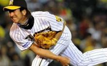 藤川球児 31試合 防御率1.14 奪三振率13.64 	