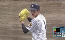 佐々木朗希２回パーフェクト 最速147キロ