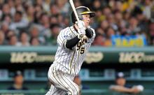 阪神近本が逆転３ラン、お祭り男が大逆襲引っ張る　3打数2安打3打点　88試合　.273　7本　28打点　20盗塁