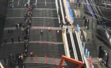 【画像】京都駅ビル大階段 	