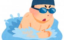 競泳・萩野公介選手 17選手が棄権で1人レース