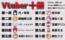 【画像】今のVtuber界十傑がこちら