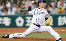 西武の多和田投手が練習再開　自律神経失調症で療養