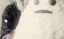 【画像】明治時代の雪だるまワロタｗｗｗｗｗｗｗｗ