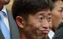 【悲報】外崎修汰さん、また面白い顔をしてしまう