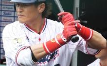坂口智隆　.274（106-29）1本5点 出塁率.403 war-0.8（最下位）