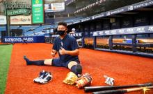 【MLB】筒香嘉智、日本人最速4番起用も4打数無安打　レイズは今季初白星