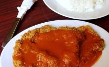 【画像】この洋風トンカツ定食が350円らしいけどどうする？？