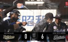 4月10日　ロッテ６－０オリックス　先発佐々木朗希がプロ野球タイ記録19奪三振、そして28年ぶりとなる完全試合達成！チームは快勝！