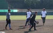 【阪神】熊谷敬宥が広島菊池から打撃極意入手　遊撃争いへ「ユーティリティーで終わりたくない」