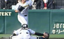 阪神　初の開幕投手狙う伊藤将は３回２失点　オリックス・頓宮に２本の適時二塁打浴びる