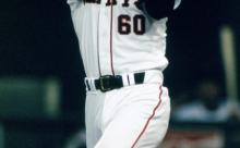 巨人･落合(43)  .301 (376-113)  21本  86打点  OPS.924