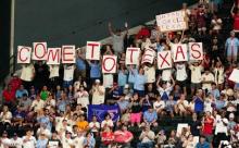 大谷翔平に敵地で異例の大合唱「Come to Texas！」