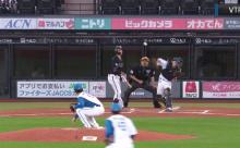【vs.オリックス 6回戦 】3回表 ゆあビーム炸裂！この回も0で抑える