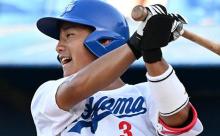 西武渡辺GMがドラ１候補の西川史礁を視察「広角に打てるいいバッター」