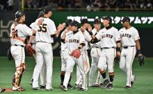 巨人・阿部監督、観戦した長嶋さんの前で９者連続安打を再現「お会いしました。多分、大喜びして帰ったと思います」