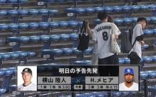 ロッテ本日ブルペンデーで先発・横山、昨年は同じパターンで初回5失点だったが果たして今回は…