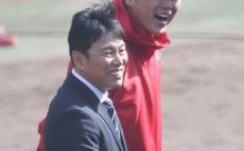 侍J井端監督、カープ矢野の「守備を代表で見たい」森浦、塹江ら中継ぎ左腕にも興味