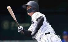 阪神D4位・町田隼乙、左翼フェンス直撃の適時二塁打　〝打てる捕手〟に藤川監督「非常におもしろい存在」
