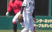 阪神・岩貞祐太、苦投続きの4失点