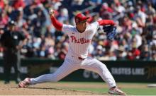 フィリーズ・青柳晃洋、３試合目の登板で２試合連続無失点