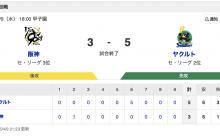 【工藤暴投】T 3-5 S [4/9]　ヤクルト石川雅規24年連続勝利投手プロ野球新記録達成！阪神・工藤2暴投