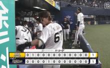 【オリックス対ソフトバンク3回戦】オリックス対ソフトバンクは１－１で延長１２回引き分け