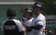 宮崎竜成、満塁で2点タイムリー！山本大斗に次ぐリーグ2位の15打点！！