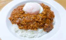 キーマカレーとスパゲティって絶対合うのに