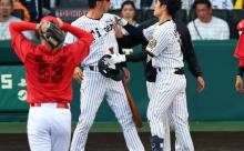 藤川球児監督「頭部付近は危ないから投げてはいけませんよもう投げないでねと伝えたかっただけです」