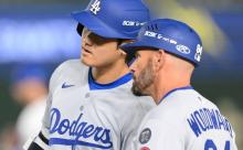 大谷翔平、価値ある四球で勝利貢献！父として初の試合で3打数無安打1四球　試合前には仲間から祝福