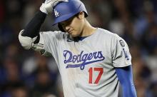 大谷翔平、4打数0安打3三振"パパ初安打"お預け　今永昇太との今季対戦は10の0に...ドジャースはサヨナラ負けで首位陥落