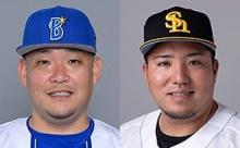 【無修正】筒香→打率.125 本塁打1 打点1 得点圏.091、山川→打率.204 本塁打4 打点13 得点圏.161