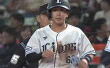 滝澤夏央 .306(36-11) 7四球 出塁率.419 OPS.724