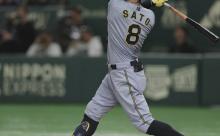 今日も佐藤輝明が吠えた!!今度はタイムリースリーベースヒット!!!